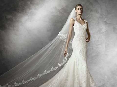 Свадебное платье Pronovias Laren напрокат
